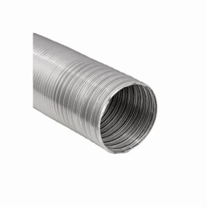Aluminum Semi-Rigid Duct, Flexible, Triple-Lock, 4 In. x 8 Ft.