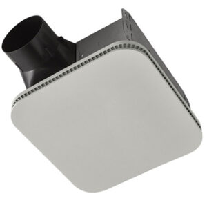 Flex Ventilation Fan With Cleancover Grille, 80 CFM, 0.8 Sones