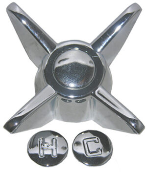 American Standard 4-Point Colony Faucet Handle, Chrome