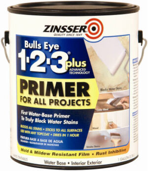 Bulls Eye 1-2-3 Plus Latex Primer, Gallon