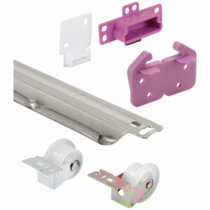 Drawer Track Repair Kit, Metal Track, 22-1/2 In.