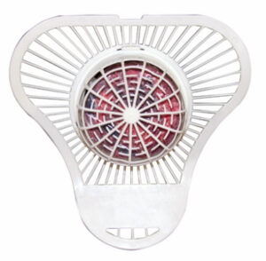 Urinal Block with Built In Removal Hook, Cherry Scent, 3 oz.