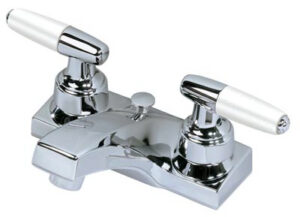 2-Handle Lavatory Faucet With Pop-Up, Chrome