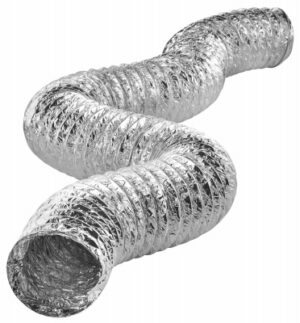 Air Connector for Bath Fan Exhaust, UL 181 Class 1, 3 In. x 25 Ft.