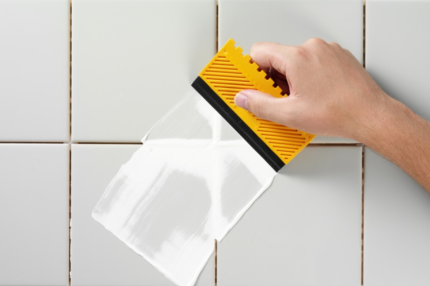How to Regrout Bathroom Tile